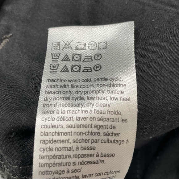 Calvin Klein Mens Blue Gray Khaki Flat Front Size 31 x 30 Cotton Slacks Pants - Picture 8 of 8